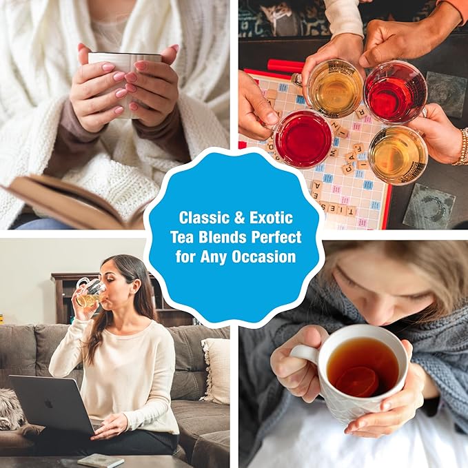 Tiesta Tea - Ginger Citrus Herbal Tea | Loose Leaf | Lemon Ginger with Mint & Chamomile | Caffeine-Free | Hot or Iced | Herbal Bags Alternative | Brews Up to 200 Cups | 12 Ounce Resealable Bulk Pouch