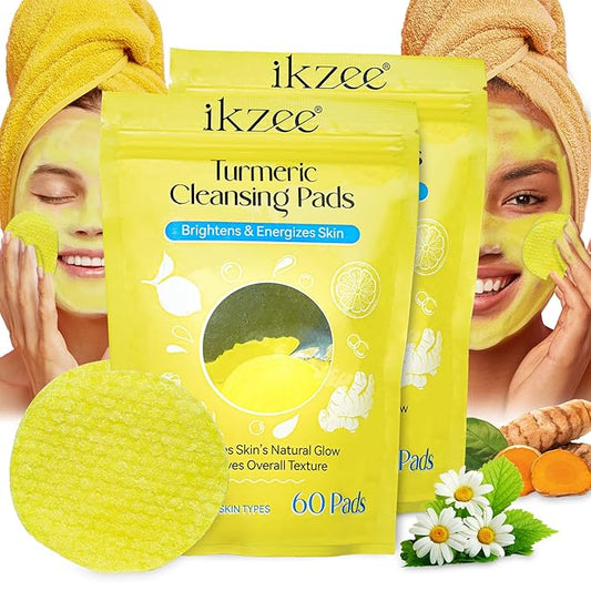 120 pads turmeric cleansing pads