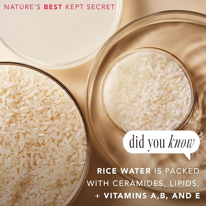 The Face Shop Rice Water Bright Double Cleansing Duo Set with Ceramide, Korean Skin Care, Gentle Face Wash & Pore Control Cleansing Oil, Hydrating, Moisturizing, Vegan Facial Cleanser, Makeup Remover