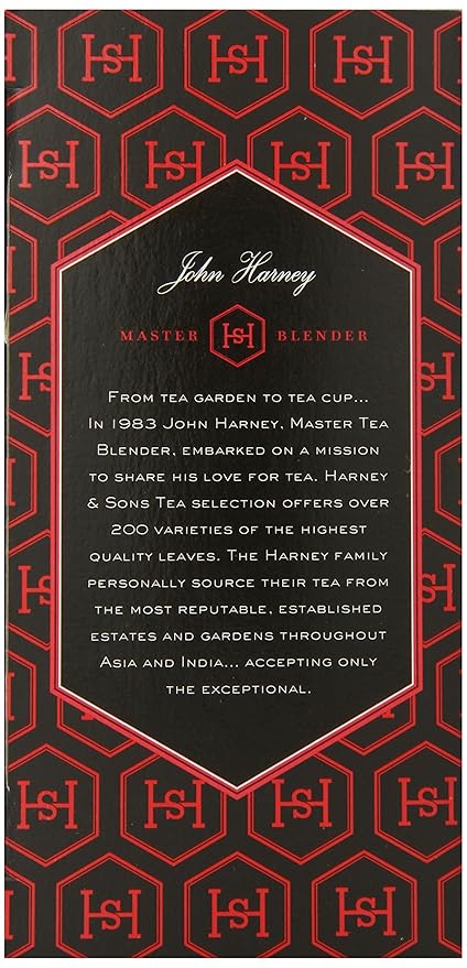 Harney & Sons Black Tea, Tea Bags, English Breakfast, 20 Count (Pack of 2)