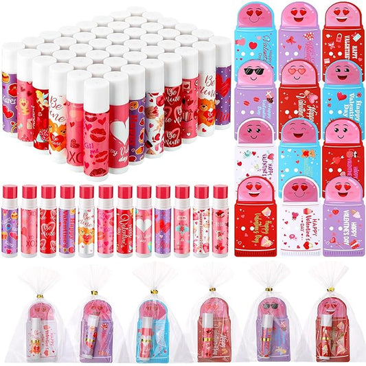 48 Pcs Valentine's Day Cherry Flavored Styles