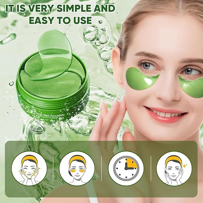 Aloe vera eye mask (120