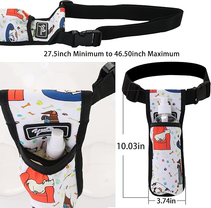 Massage Bottle Bag Massage Oil Bag Massage Therapist Holster Massage Lotion Holster Massage Oil Holster (YR-1KD-XiaoGou