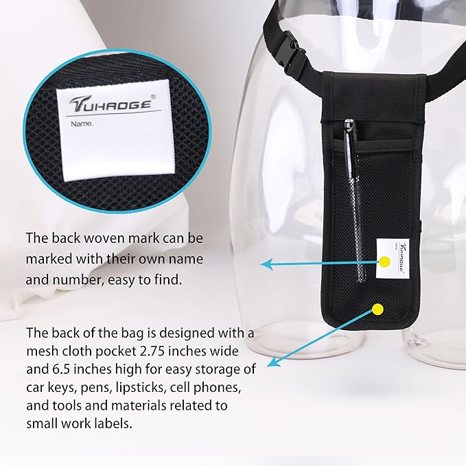 Massage Bottle Bag Massage Oil Holster Lotion Holster Massage Therapist Massage Oil Holster Massage Lotion (TH-XJ1kd-Black)