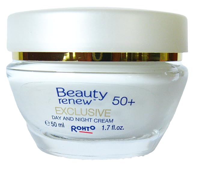 Beauty Renew 50+ Exclusive Day & Night Face Moisturizer Cream Diamonds and Brazilian Saphire