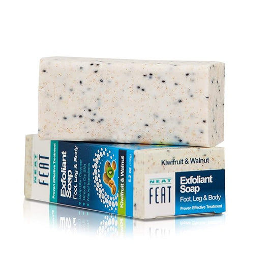 Kiwifruit and Walnut Foot Scrub Soap, 5.2 Fl. oz.