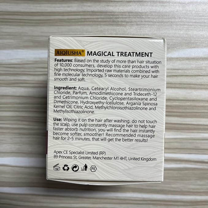 Hair Mask for Color Treated and Bleached Hair - Deep Repair Treatment for Damaged, Dry Hair - 120ml, 4.06 Fl Oz (Pack of 1)