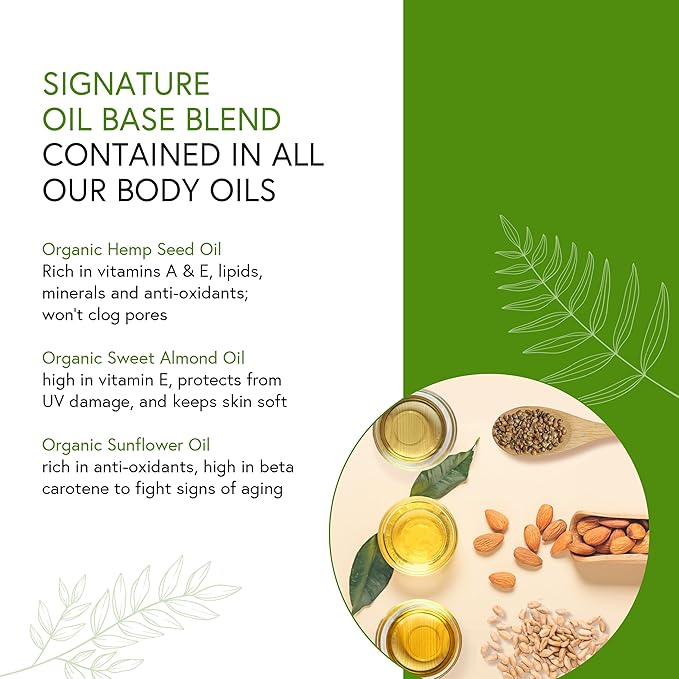 Honeybee Gardens Crystal Infused Body Oil, Peridot, Organic, Moisturizing, Non-Greasy, for All Skin Types, 2 Fl Oz