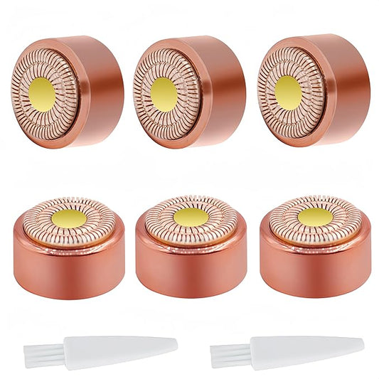 for Flawless Replacement Heads Gen 3 - Finishing Touch Flawless Facial Hair Remover Replacement Blades for Women, Shaver & Razor (6 pack Generation 3)