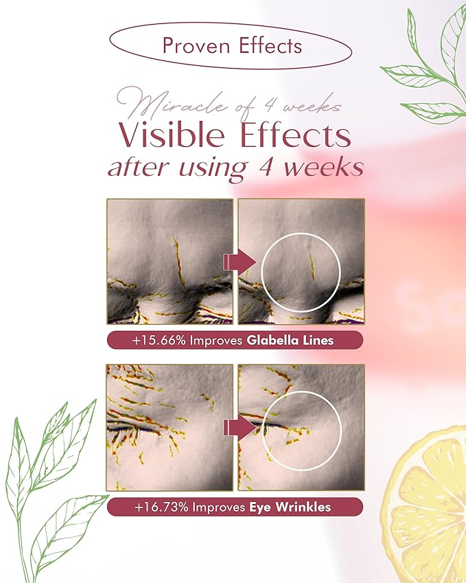 SKINCURE Sandawha Double Effect Anti-Wrinkle Serum with Camellia Extract - Vegan Korean Serum, Nourishes & Reduce Wrinkles, Daily Line Smoothing Treatment for Fine Lines, 1.76 fl.oz.