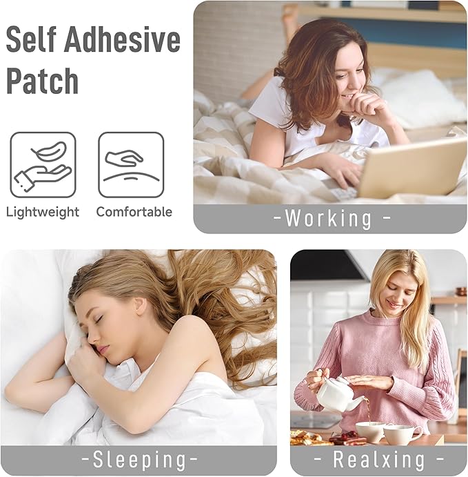 30Pcs Disposable Castor Oil Patches for Belly Button,White Castor Oil Pack Belly Wrap Cover