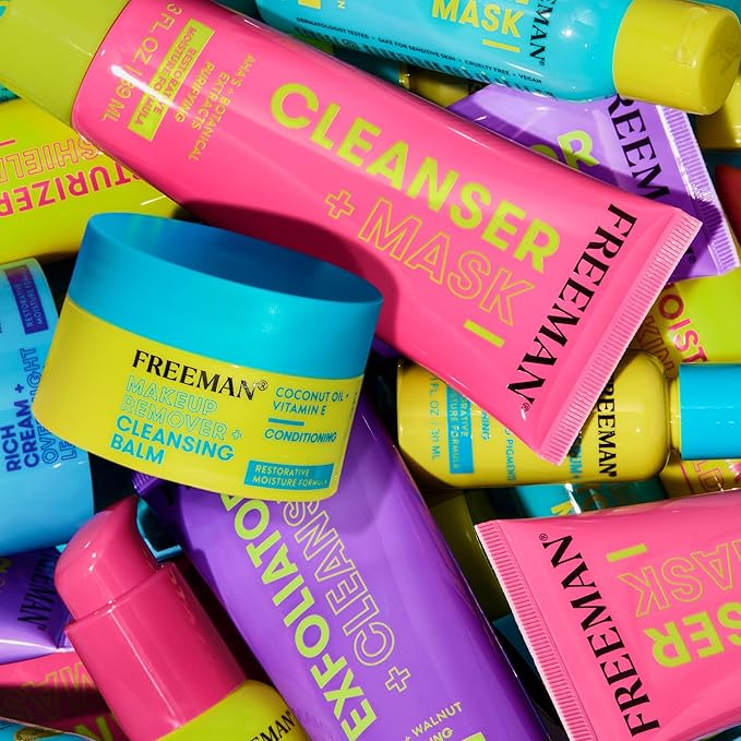 Freeman Restorative Moisturizer + Hydrating Skin Facial Shield, Lightweight Face Serum, Infused With Aloe Vera & Ceramides, Soothes & Calms, Relieves Dry Skin, 3 fl.oz./ 89 mL Bottle (Pack of 2)