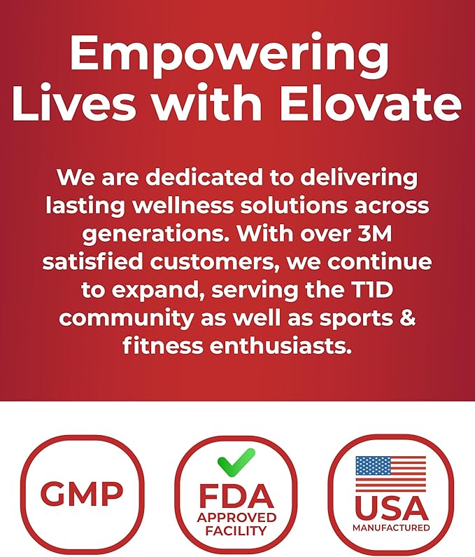 Elovate Berberine HCI Capsules, 1200mg - All-Natural, 3rd-Party-Tested, Non-GMO & Gluten-Free Berberine Supplement for Heart & Digestion, 60 Counts