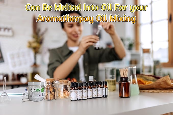 Mak Menthol Crystals 4 oz - Pure Organic 100% Natural - Menthol Crystals from Mint Crystal Mints Mentha Arvensis - Comes in a Jar for Long-Lasting Freshness