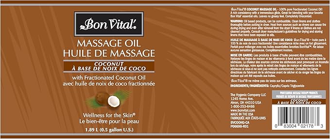 Bon Vital New Version, Transparent, 1/2 Gallon