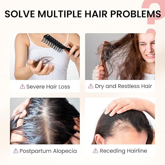 Hair Growth Supplement, Hair Care Support for Strength, Thickness Growth, with Biotin Vitamin A, C, E, Zinc, 60 Capsules