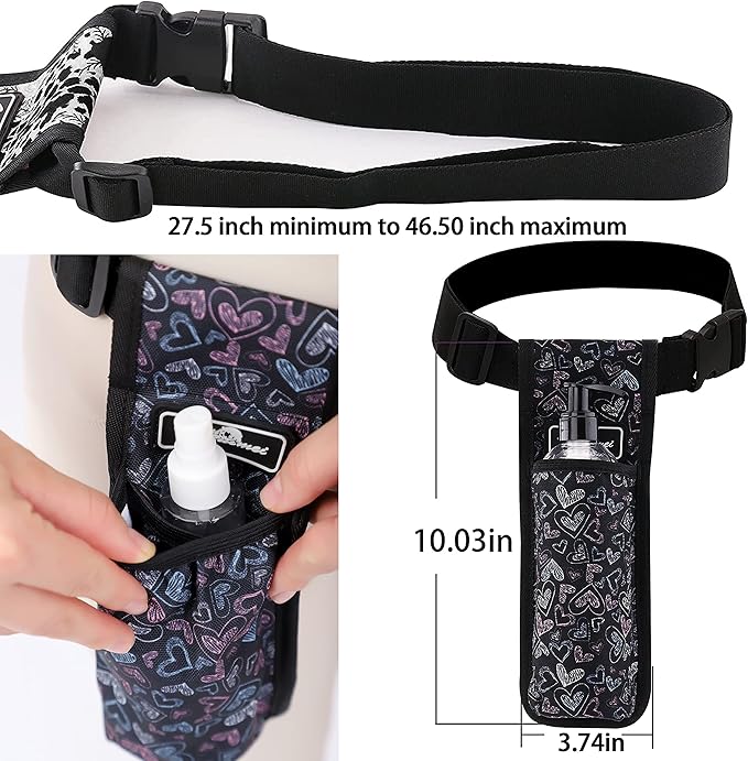 1Huixin Massage Oil Bag and Bottle Holster for Therapists