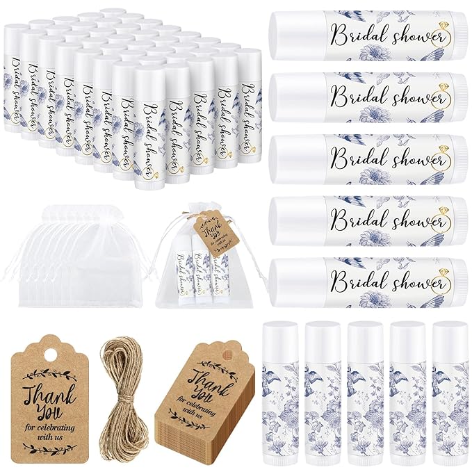 Demissle 50 Pcs Bridal Shower Lip Flower)