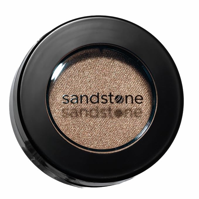 Eyeshadow for Sensitive Eyes, Eyeshadow with Long Durability, Allergy Certified, Fragrance-Free and Vegan Eye Make-Up, Hypoallergenic Make-Up (592 Golden Earth)