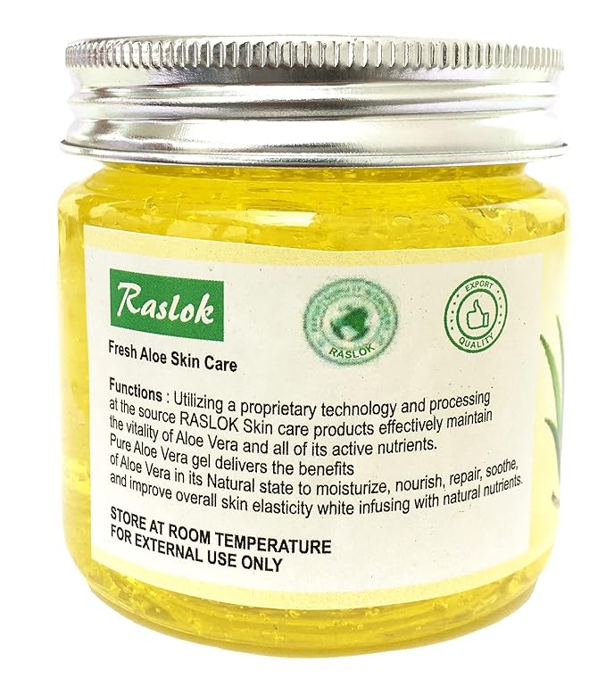 Aloe Vera Gel Pure Natural Organic Aloe Gel For Moisturizing Face Skin & Hair Care (Papaya, 7.76 oz.)