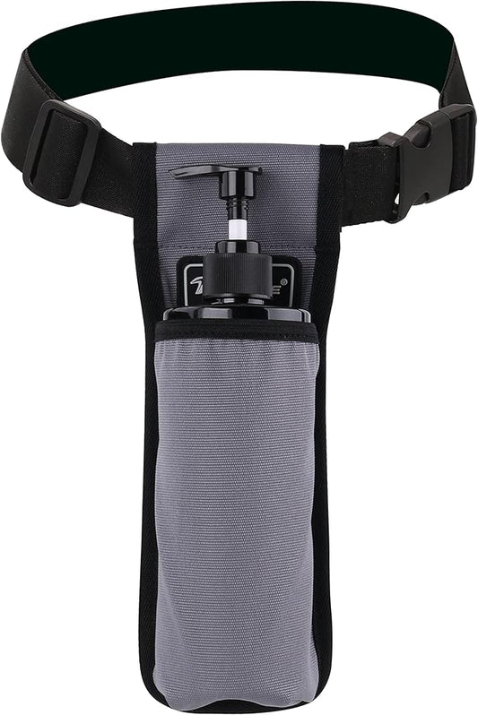 Massage Oil Holster Massage Bottle Bag Lotion Holster Massage Therapist Massage Oil Holster Massage Lotion …(1kd9D-Gray)