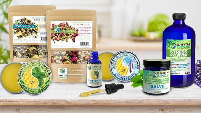 Organic Chickweed Medicinal Oil Raw, Infused, Pressed Herbal Oil Chickweed, Sunflower Seed Oil 1 fl.oz.