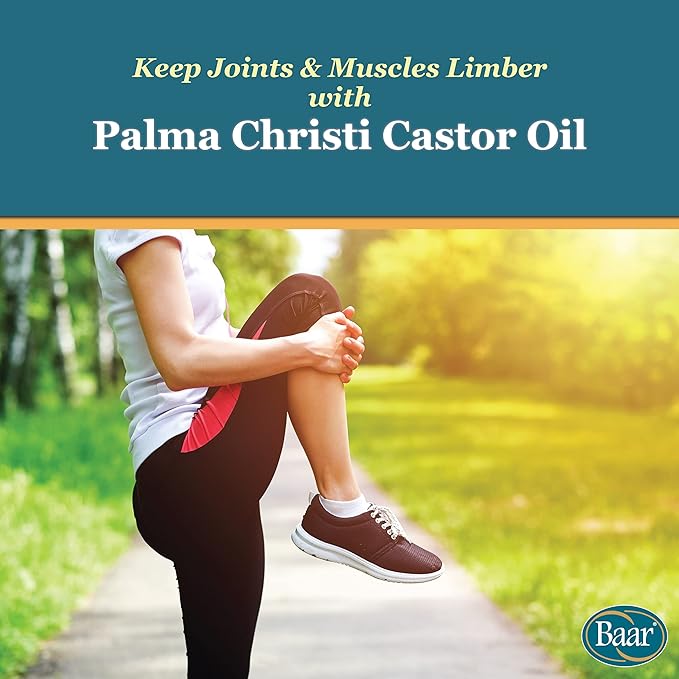 Baar Cold-Pressed, Cold-Processed, Hexane Free Castor Oil, 32 Ounces