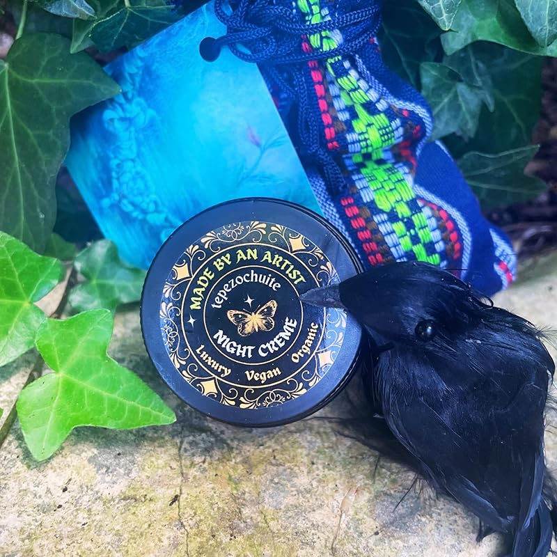 Tepezcohuite Face and Body Night Crème Organic Vegan Hydrating Anti Aging Skin Conditioner - 1 oz