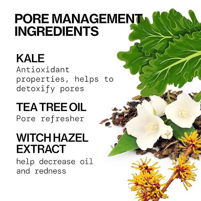 Pacifica - Blackhead Remover Strips Nose Strips - Kale Detox Skin Care - Deep Pore Cleansing Nose Strips w/Instant Pore Unclogging - Oil-Free, Non-Comedogenic Vegan, Clean Beauty Dermatologist Tested