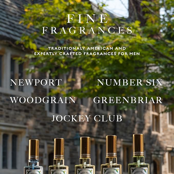 Caswell-Massey Woodgrain Sandalwood Cologne Discovery, Rich & Warm Santalum Album with Cedar and Hints of Bergamot & Citrusy Musk, Sample Size Vial, Cologne for Men, 0.25 Fl Oz