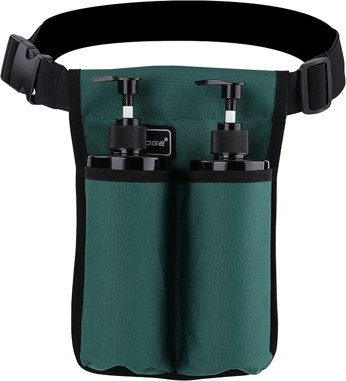 Massage Oil Holster for Massage Therapist - Lotion Holster (2kd-HuLvLan)