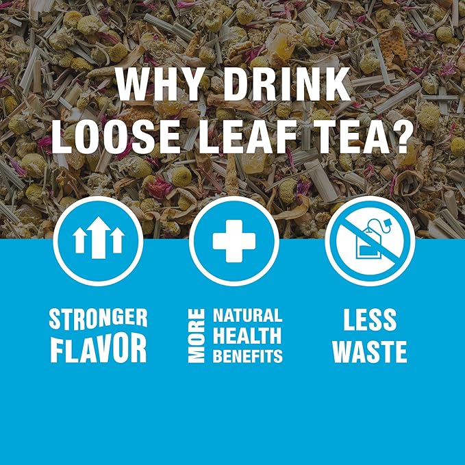 Tiesta Tea - Mango Dreamzzz, Mango Chamomile Herbal Tea, Premium Loose Leaf Tea, Non Caffeinated Tea, 25 Cups - 1.5oz Resealable Pouch (Pack of 2)