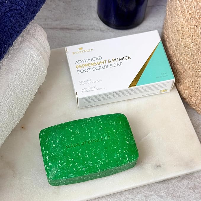 Advanced Peppermint and Pumice Foot Scrub Treatment