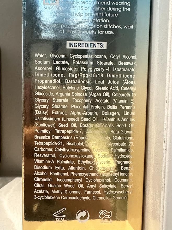 Makari Ultimate Intense Blue Crystal Skin Reviving Body Lotion 16.8 oz | Body Lotion with Glutathione & Collagen | Body Moisturizer and Body Cream with Vit C | Body Skin Care Product for Women & Men