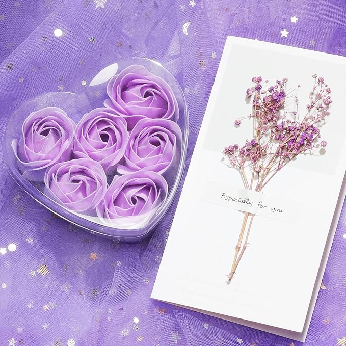 MAYICIVO 10PCS Relaxing Spa Gift Basket for Women, Lavender Self Care Gifts, Birthday, Christmas, Valentine's Day Gifts for Her