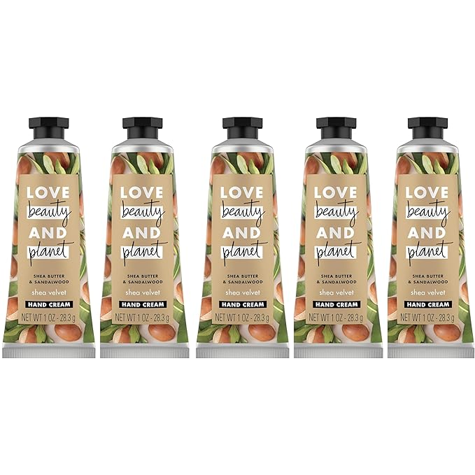 Love Beauty Planet Shea Butter & Sandalwood Shea Velvet Body Lotion 1 oz. (Pack of 5)