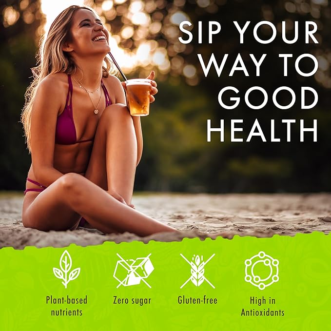 Hawaiian Natural Tea Passion Fruit Orange Flavored Organic Tea - Tropical Fruit Green Tea Blend with Black Tea - Perfect Daily Cup & Gift for Tea Lovers - 120 Tea Bags