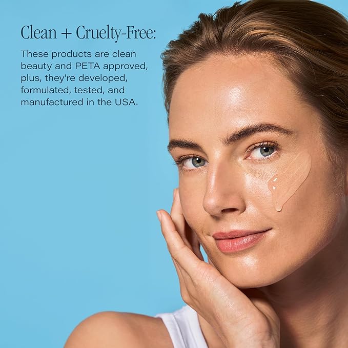 SKINN Luminous Facial Oil & Moisturizing Body Lotion for Dry Skin Skincare Bundle