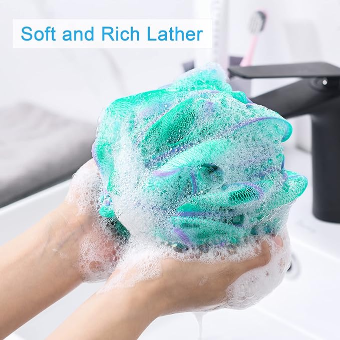 Amazerbath loofah sponge 75g/piece, exfoliating