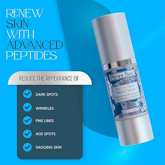 Peptide Blast - Anti-Aging Collagen Night Cream 1oz