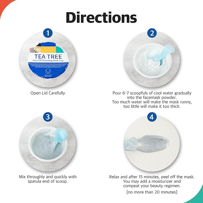 Redness Soothing Modeling Mask Pack - Cooling Peel off Jelly Mask Powder Pack - 2.2 lbs - Face mask skin care for Soothing and Pore Management - Korean Skin Care Set - Modeling pack (Collagen)