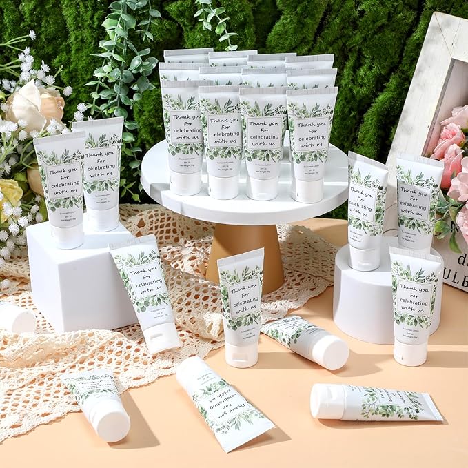 48 Pcs Mini Sunscreen Bulk for Summer Wedding Party SPF 30 Water Resistant Sunscreen Lotion Bulk 1oz Travel Size for Thank You Gifts Summer Beach Wedding Party Supplies