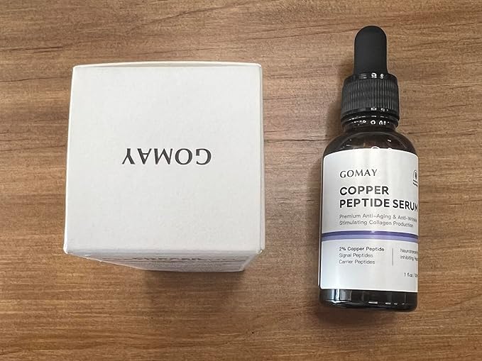 Luxury Copper Peptide Serum - Collagen Booster & Skin Renewal Formula, 1 Fl.Oz