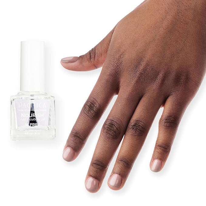 Pacifica Nail Cuticle Oil – Nourish Nail + Cuticle Coconut Oil for Nails, Vegan & Cruelty-Free, Coconut