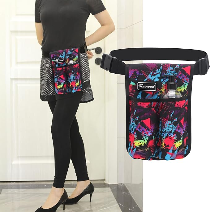 Massage Bottle Bag Massage Oil Holster Lotion Holster Massage Therapist Massage Oil Holster Massage Lotion (2KD-MiCai-MH)