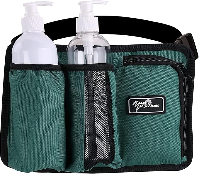 Massage Oil Bag (3 Bottle, Green)