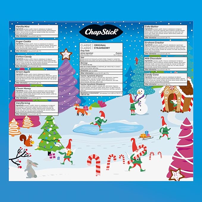 ChapStick 12 Days of Holiday Advent