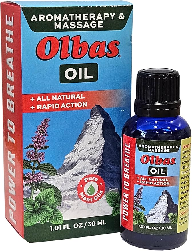 OLBAS Massage and Aromatherapy Oil, 1.01 FZ