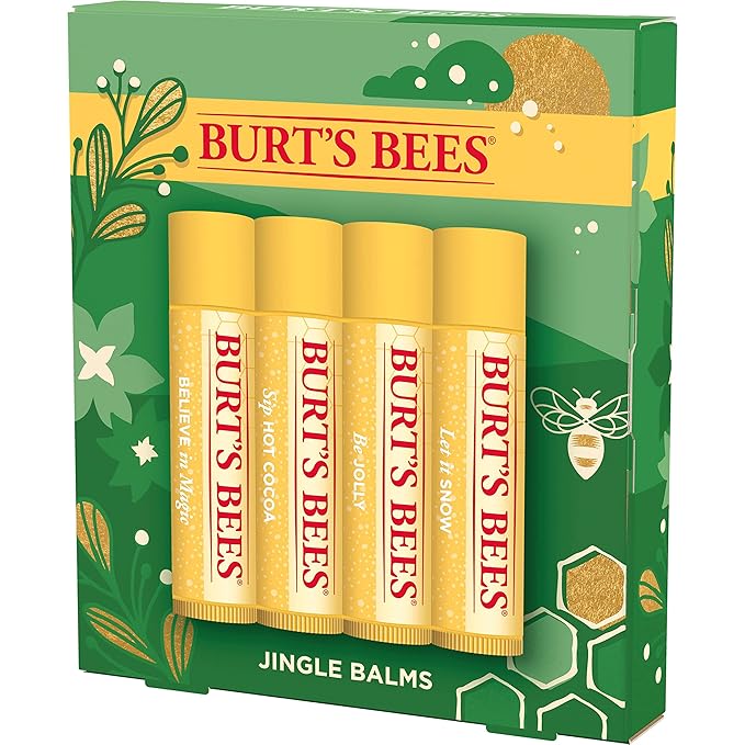 Burt's Bees Christmas Gifts, 4 Lip Balm