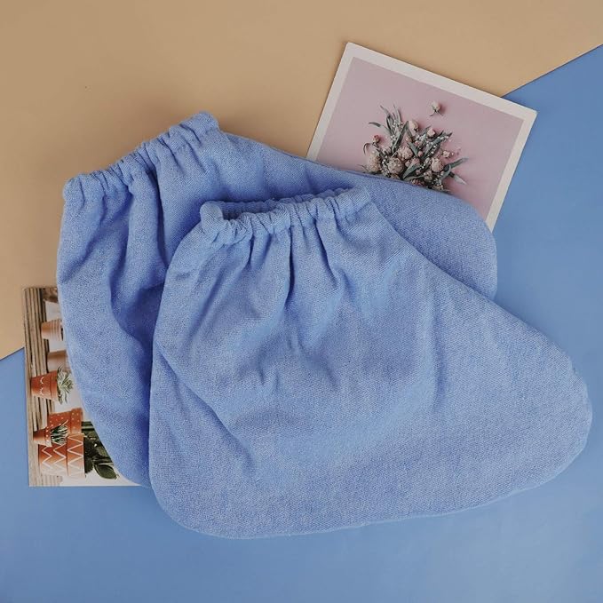 Paraffin Wax Bath Foot Liners, Segbeauty Larger Paraffin Heated SPA Booties, Paraffin Wax Refill Feet Cover Bags for Hot Wax thera-py Bath Thermal treat-ment SPA Wax Warmer Paraffin Wax Machine